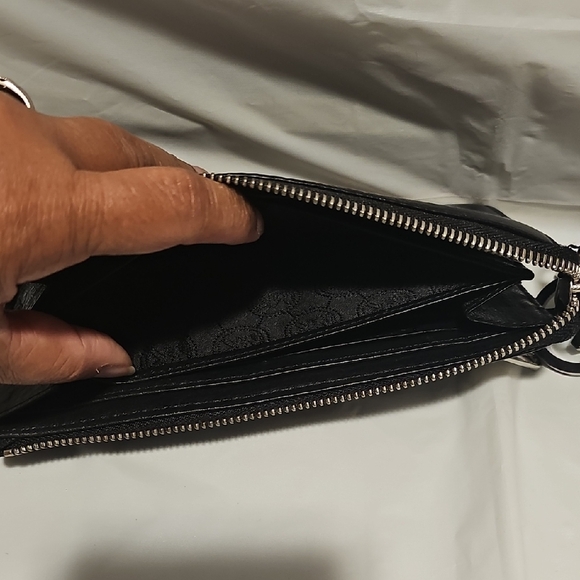 Michael Kors Black Wallet with Silver Hardware - Picture 8 of 8